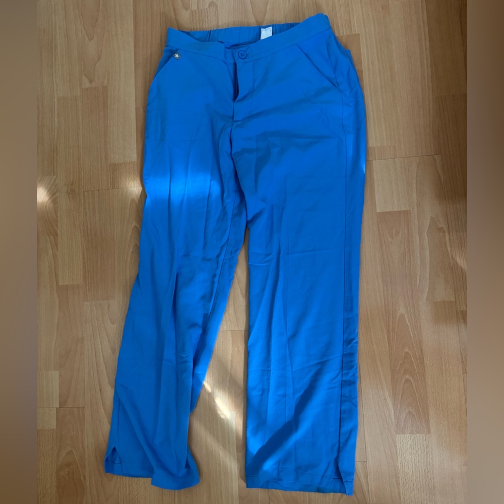 Vibrant Blue Scrub Pants
